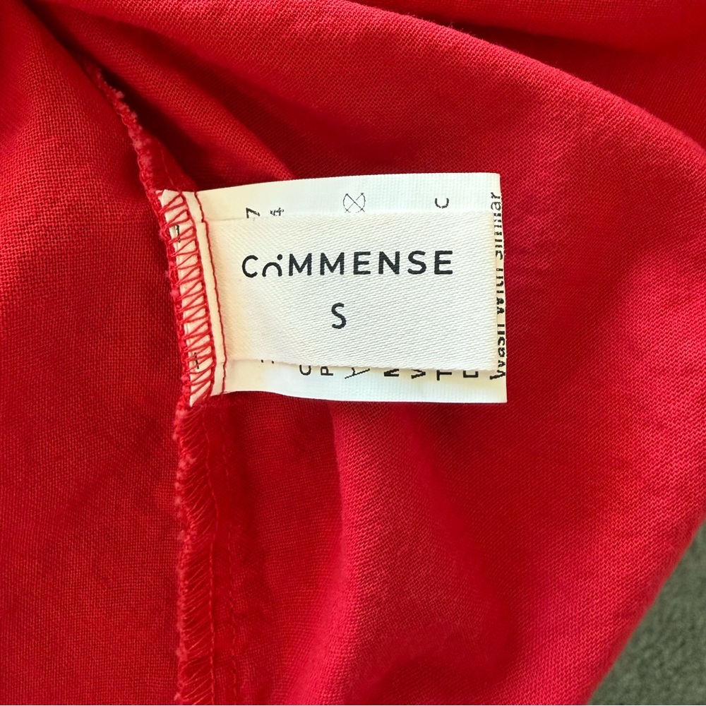 Commense Vibrant Red Fabric - Picture 6 of 6